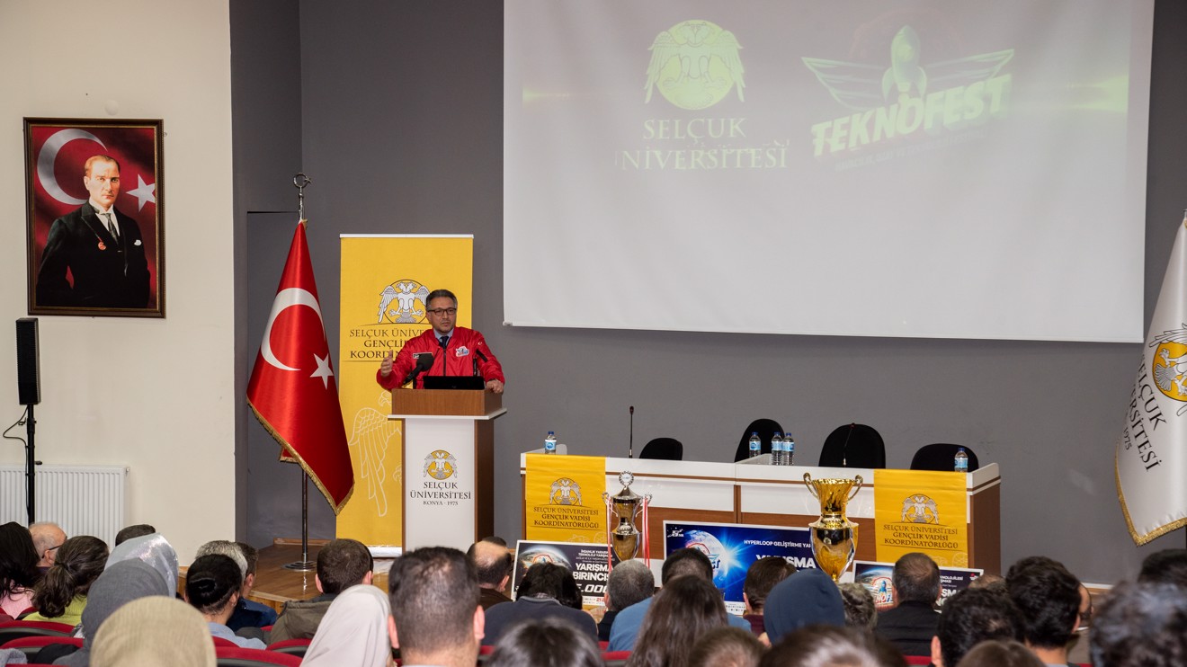 Selçuk Üniversitesinde “TEKNOFEST 2023 Öğrenci Buluşması” düzenlendi